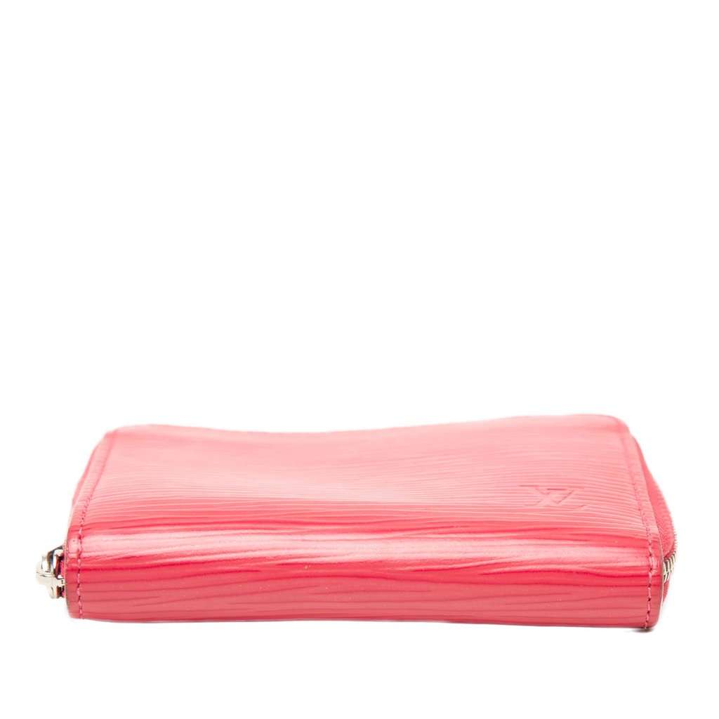 Louis Vuitton Epi Zippy Coin Purse Pink Leather Very good condition - Inside View