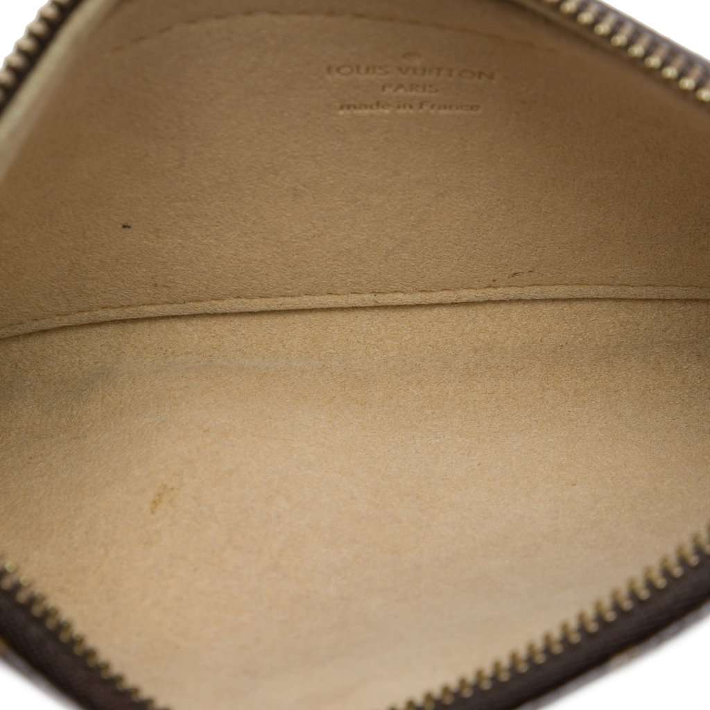 Louis Vuitton Monogram Pochette Milla MM Brown Very good - Model View