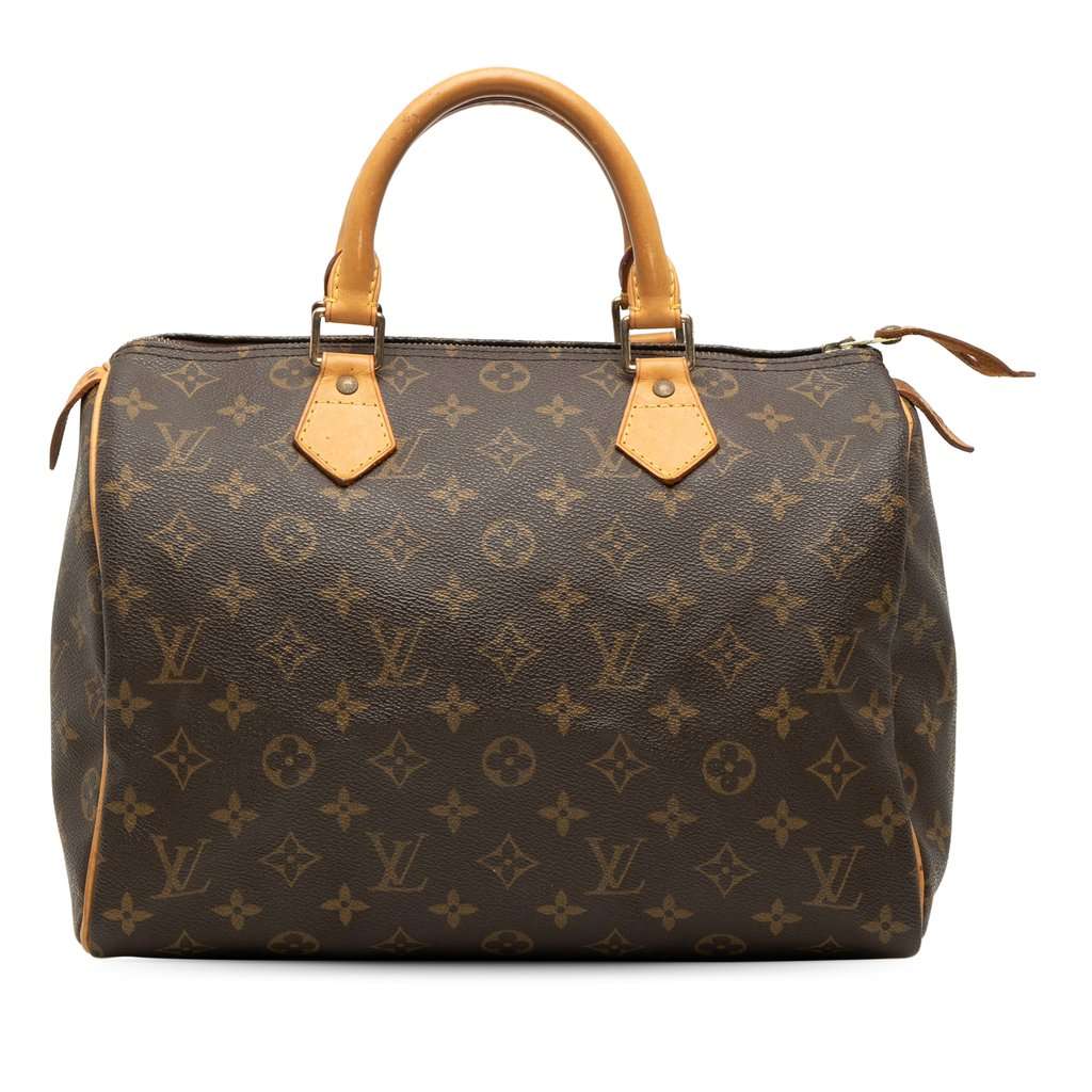Louis Vuitton Monogram Speedy 30 Brown Very good - Front View