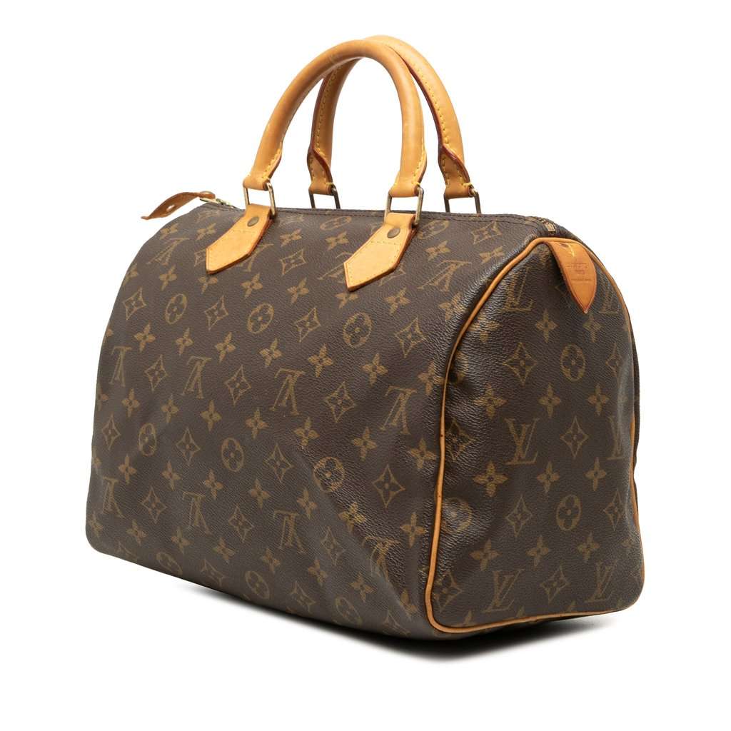 Louis Vuitton Monogram Speedy 30 Brown Very good - Back View