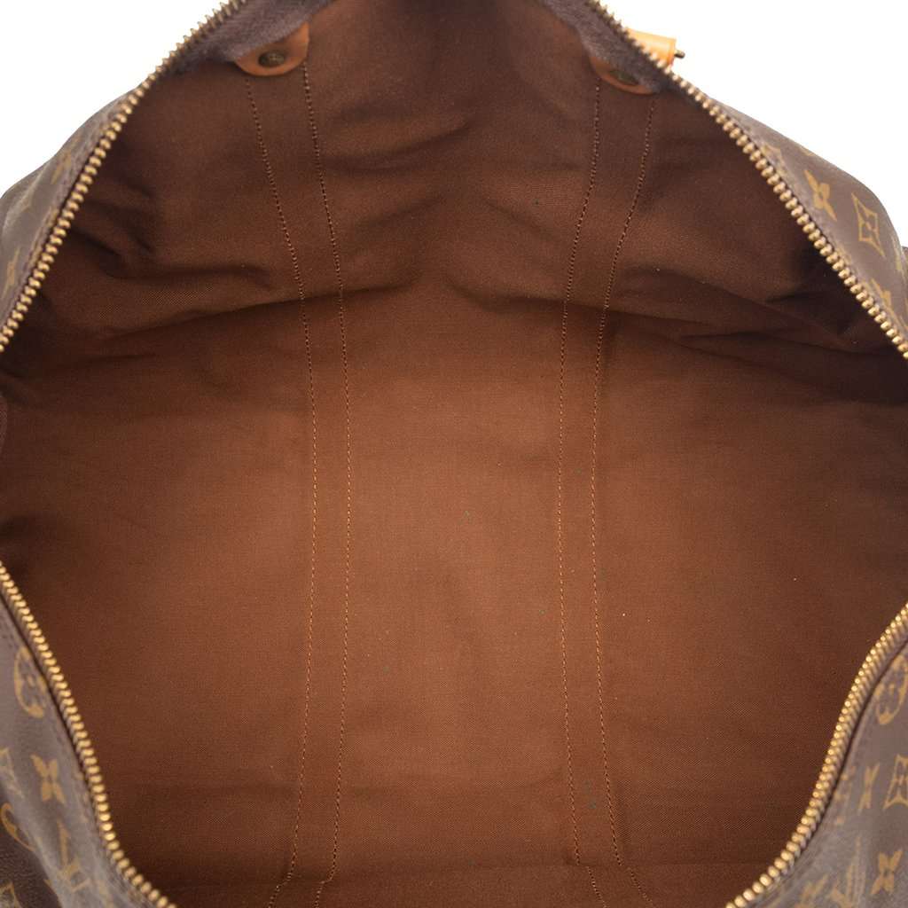 Louis Vuitton Monogram Keepall Bandouliere 50 Brown Very good condition - Model View