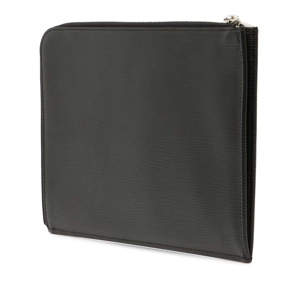 Louis Vuitton Epi Pochette Jour PM Black Leather Very good condition - Back View