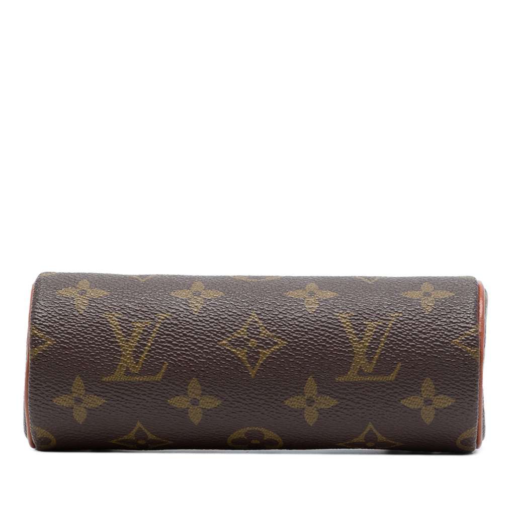 Louis Vuitton Monogram Papillon Pochette Brown Very good - Inside View