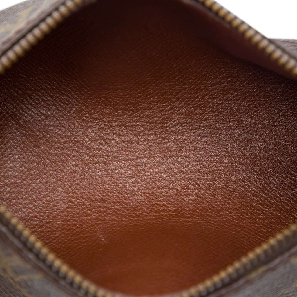 Louis Vuitton Monogram Papillon Pochette Brown Very good - Model View