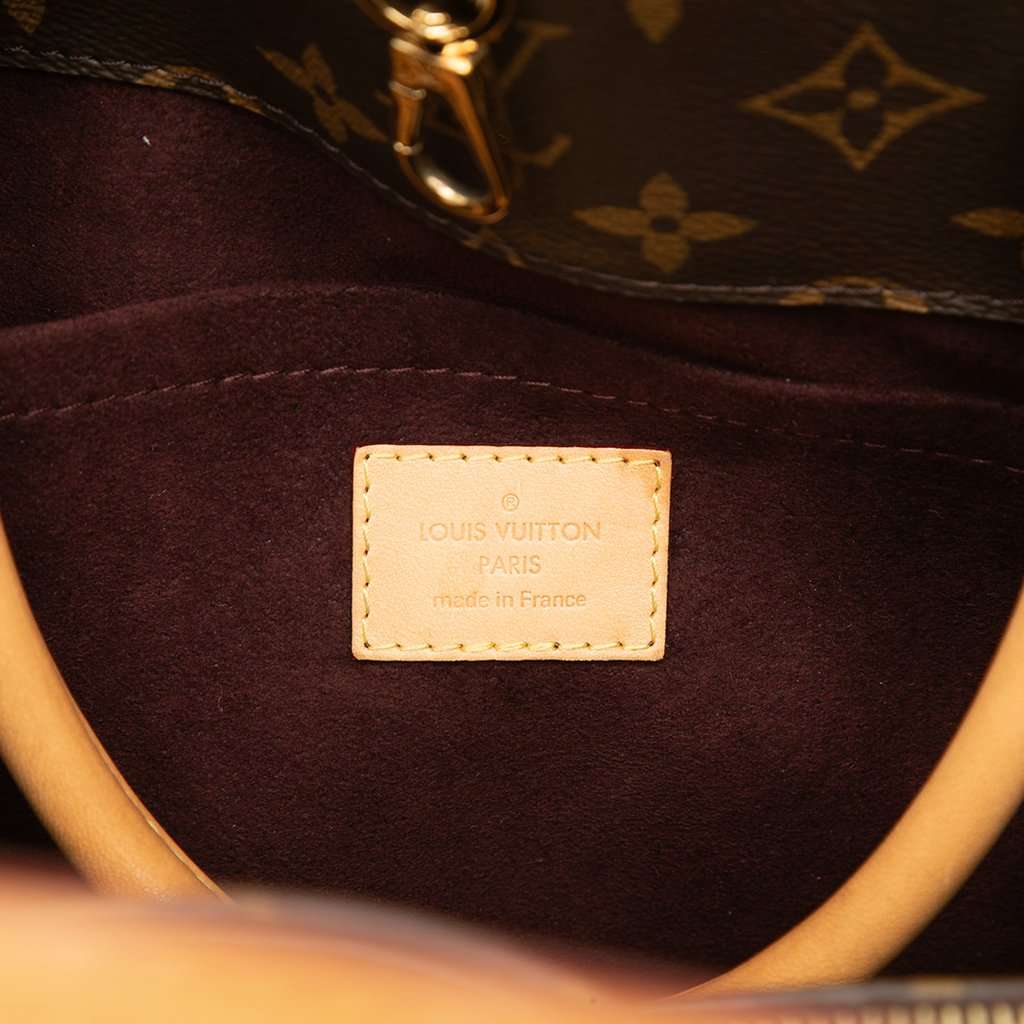 Louis Vuitton Monogram Montaigne MM Brown Very good - Box View