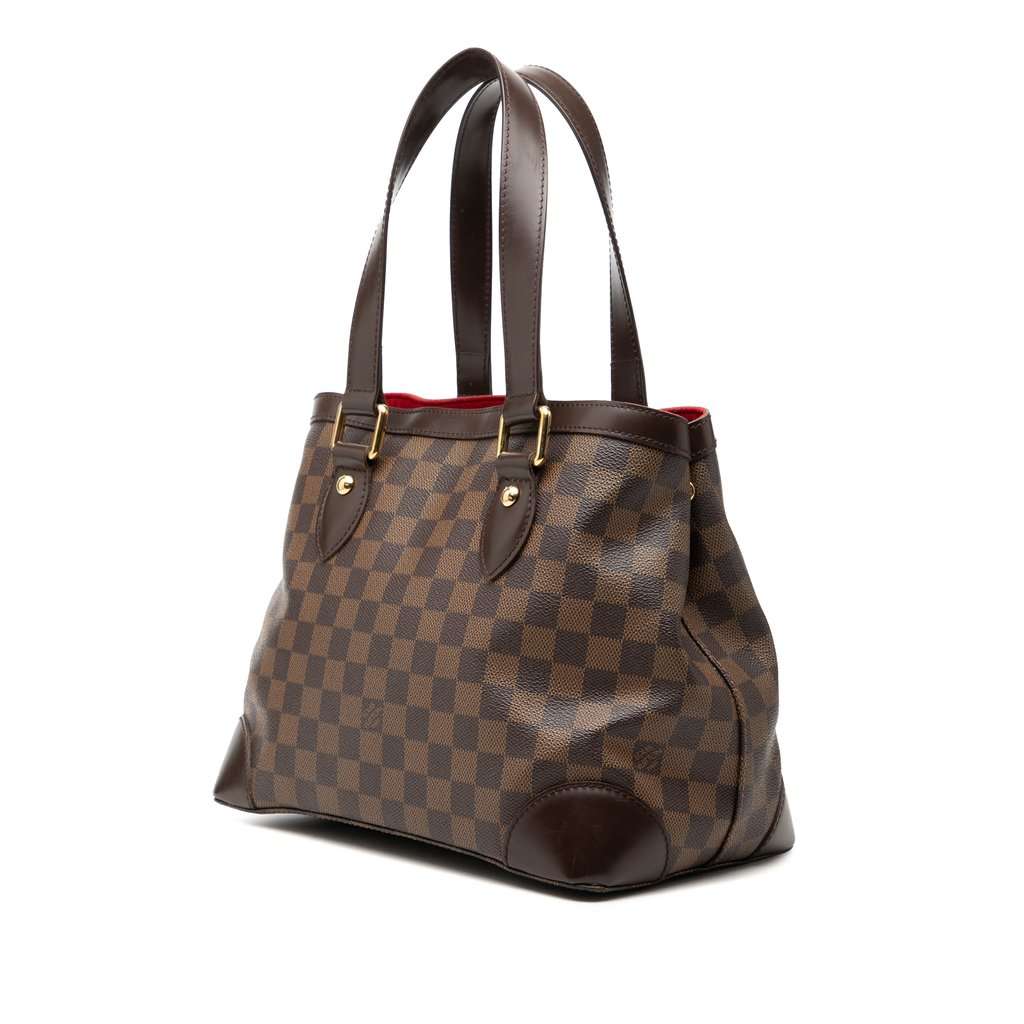 Louis Vuitton Damier Ebene Hampstead PM Brown Very good - Back View