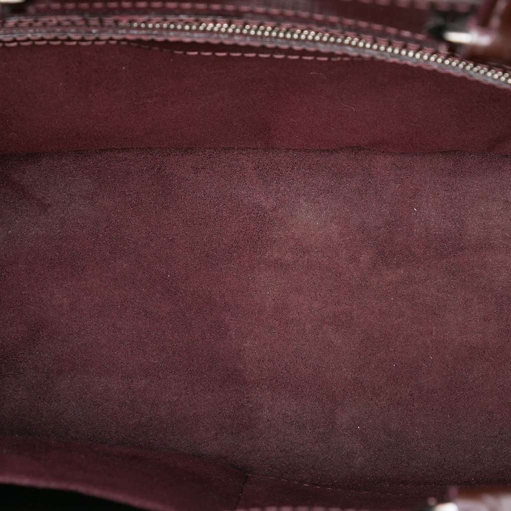 Louis Vuitton Epi Electric Mirabeau PM Purple Leather Very good condition - Model View