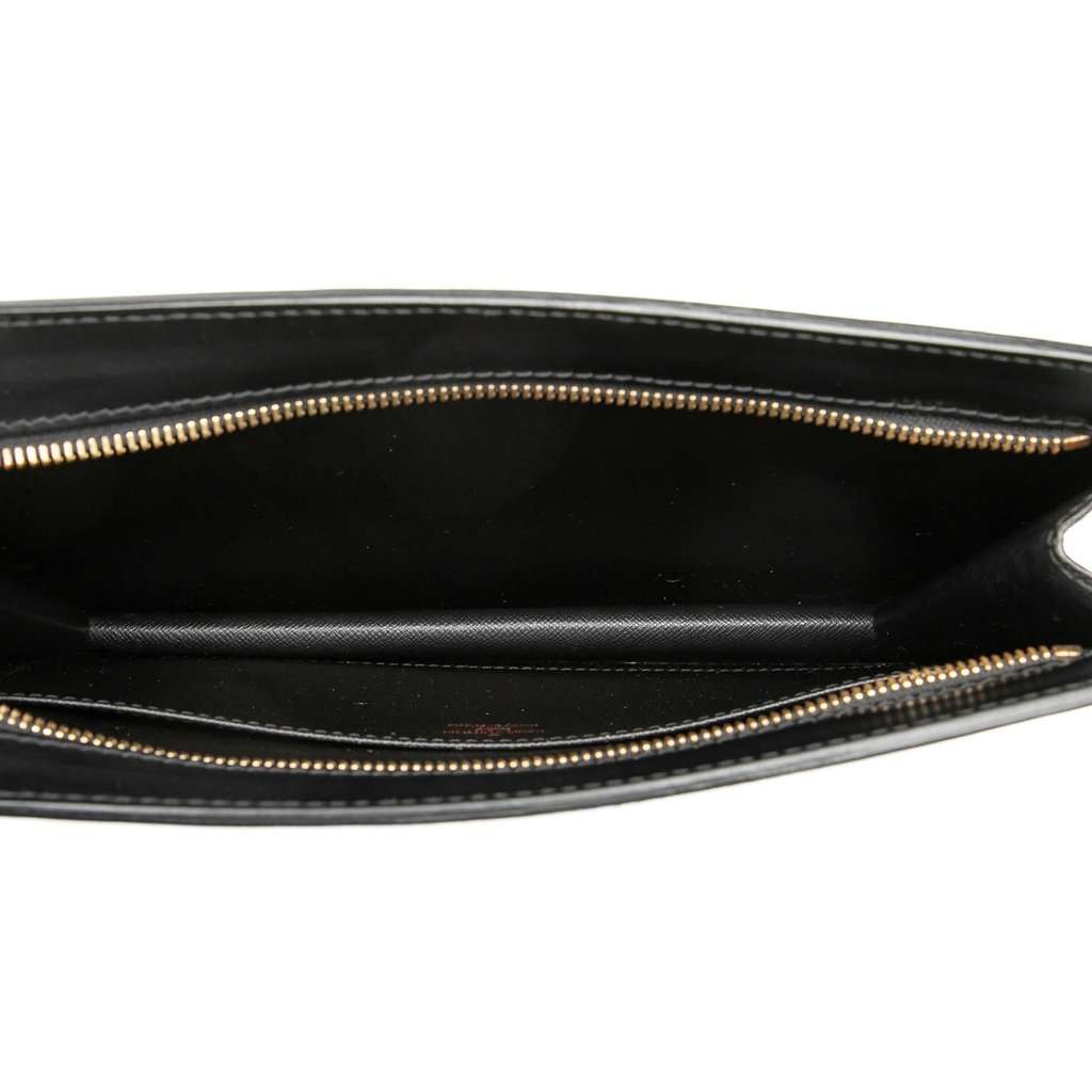Louis Vuitton Epi Pochette Homme Black Leather Good condition - Box View