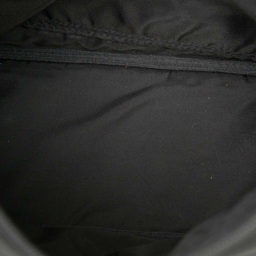 Burberry Nova Check Trimmed Nylon Shoulder Bag Black Very good condition - Model View