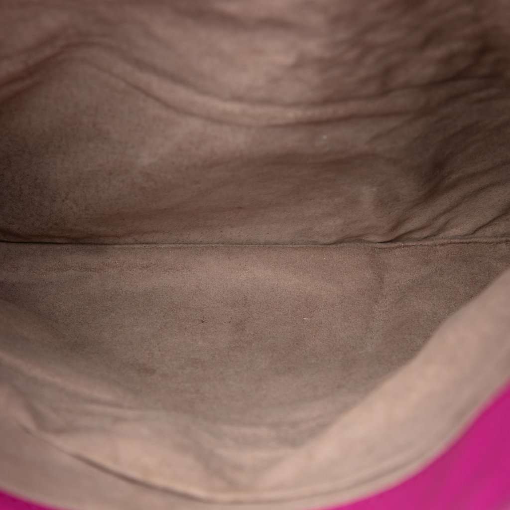 Bottega Veneta Nappa Intrecciato Turn Lock Clutch Pink Leather Very good condition - Model View