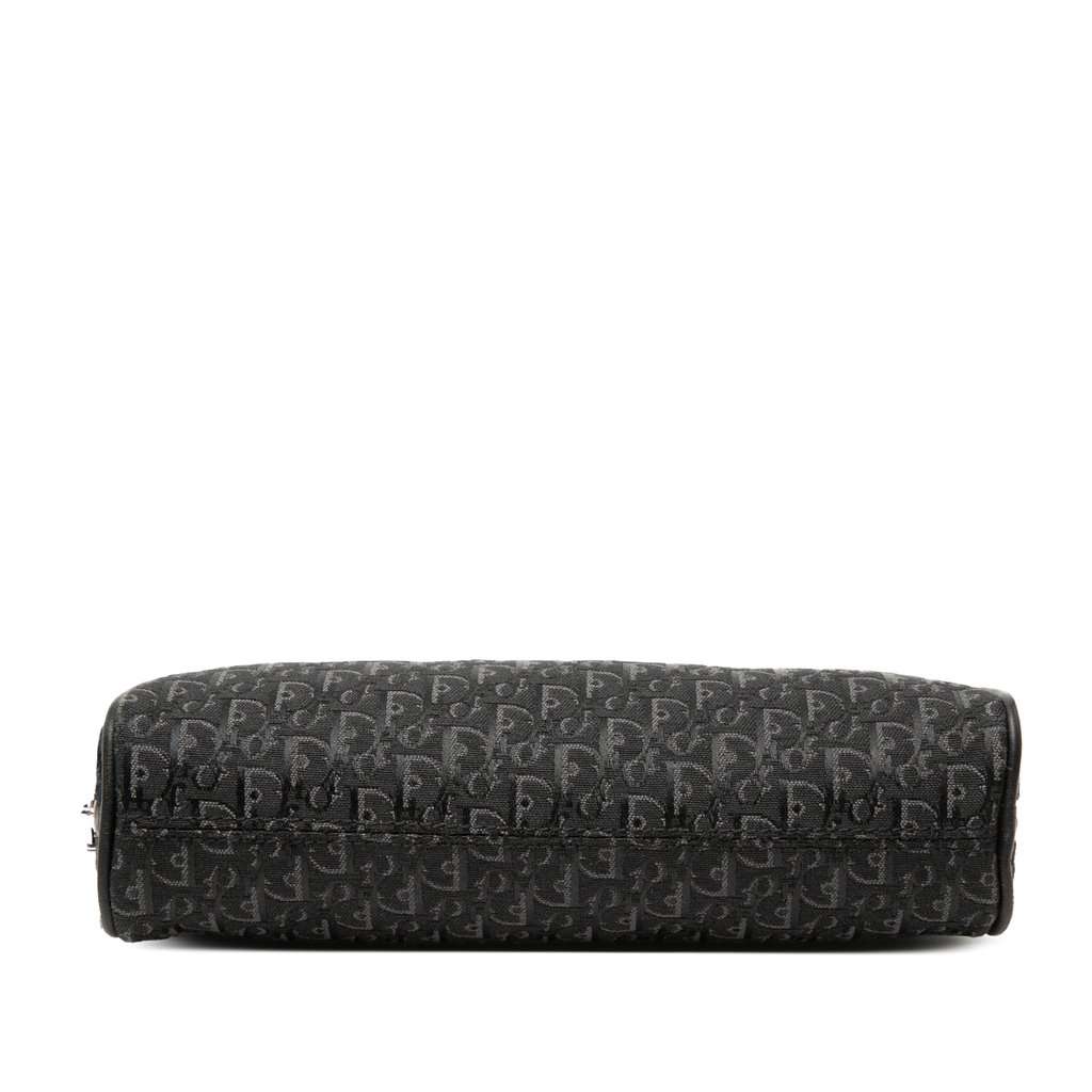 Dior Diorissimo Trotter Canvas Pouch Black Very good condition - Inside View