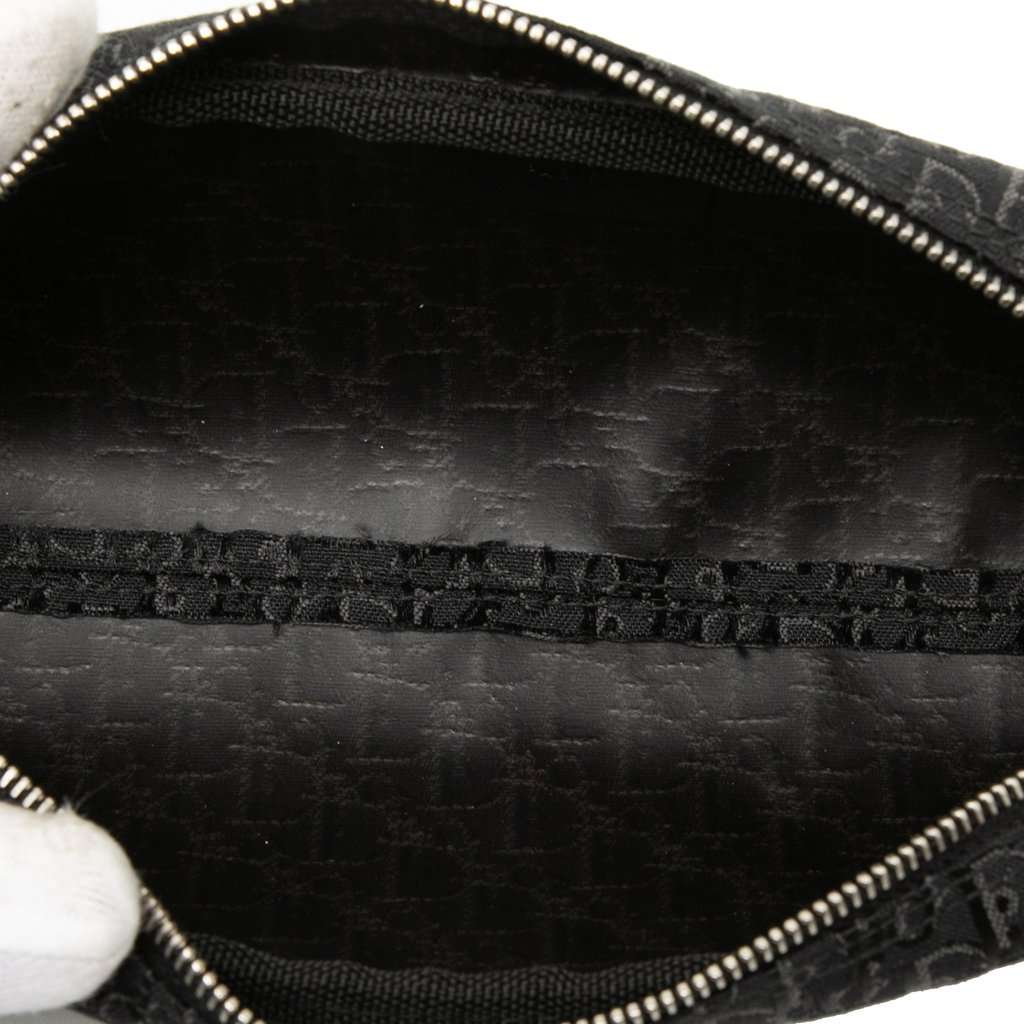 Dior Diorissimo Trotter Canvas Pouch Black Very good condition - Model View