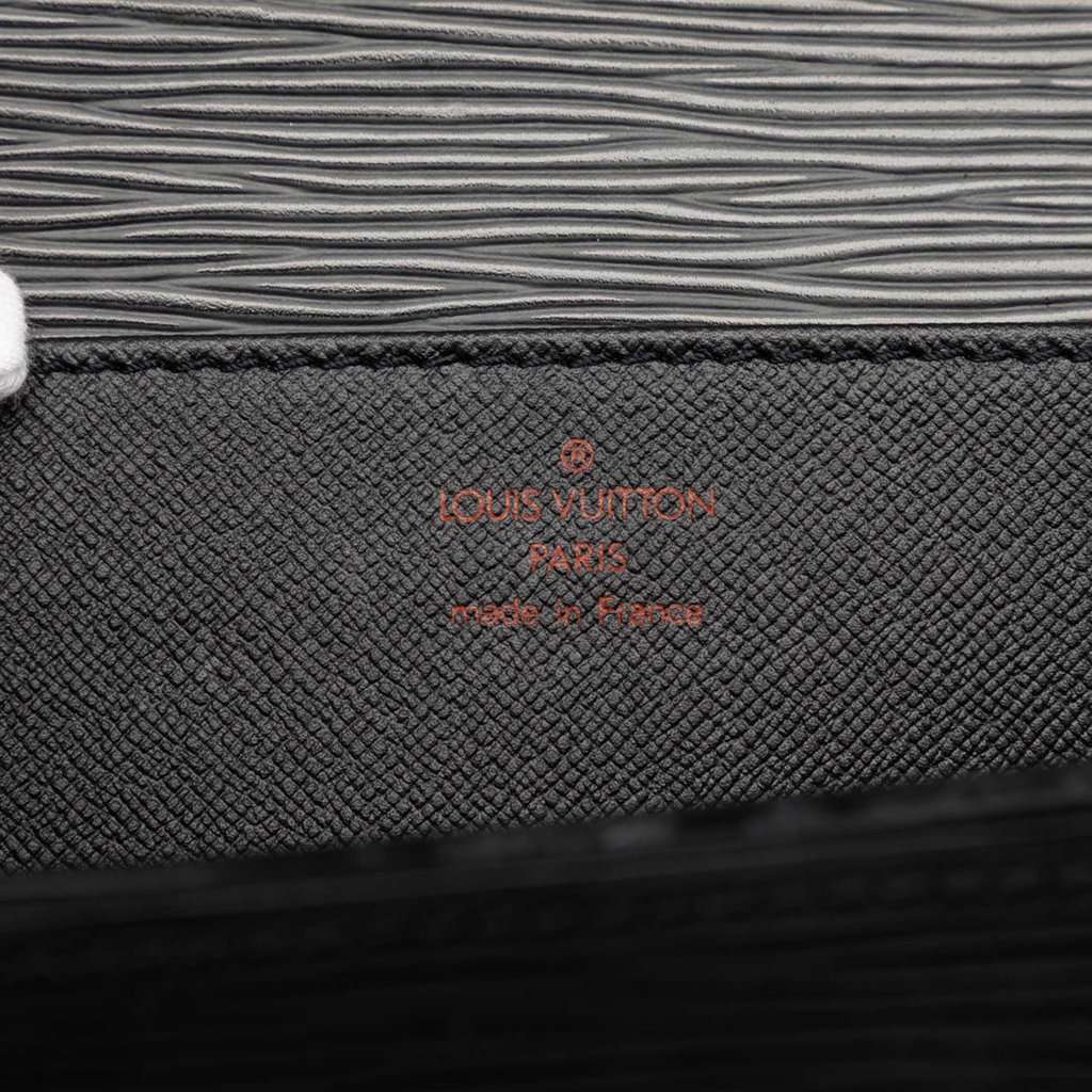 Louis Vuitton Epi Serviette Conseiller Black Leather Good - Box View