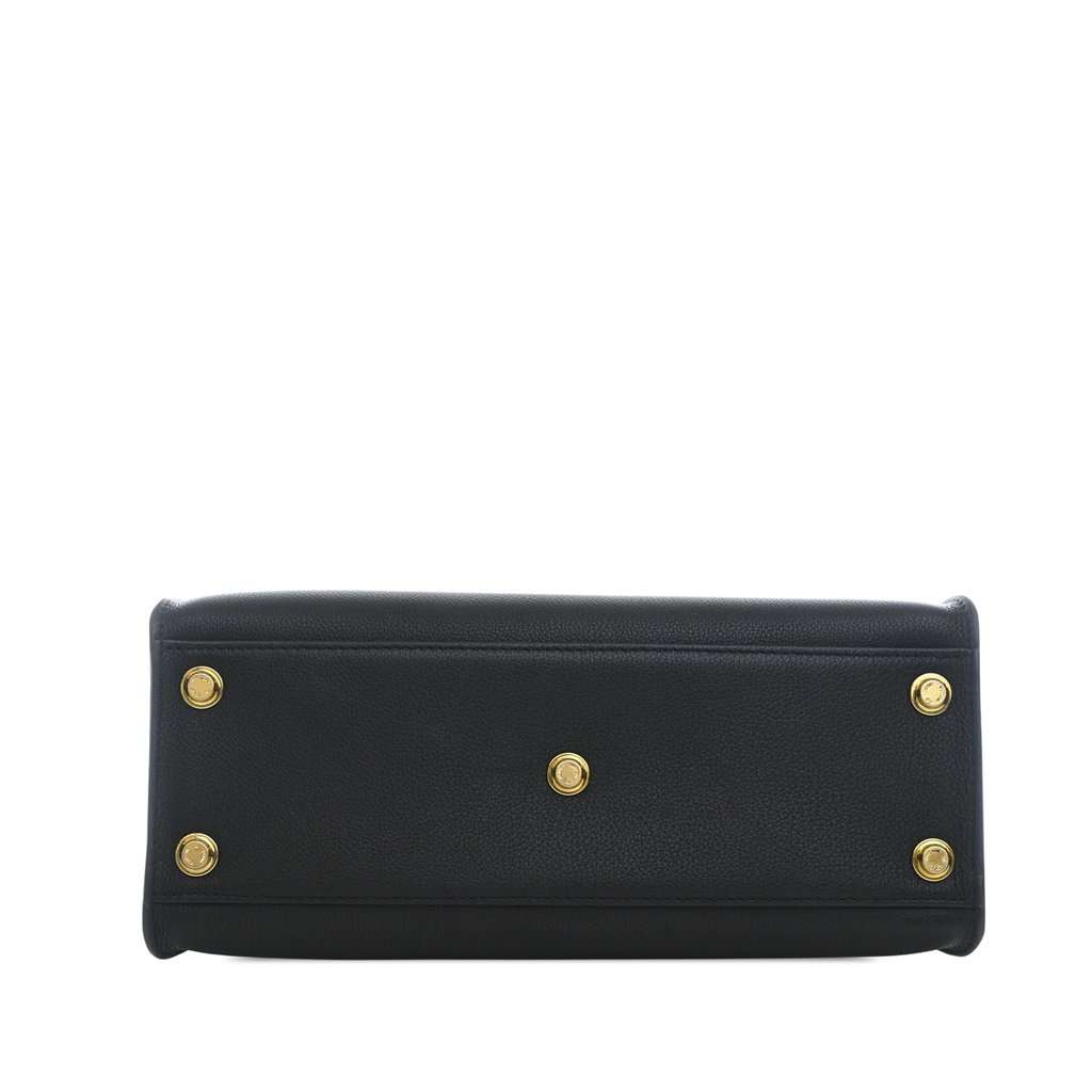 Louis Vuitton Monogram On My Side MM Black Leather Very good - Inside View