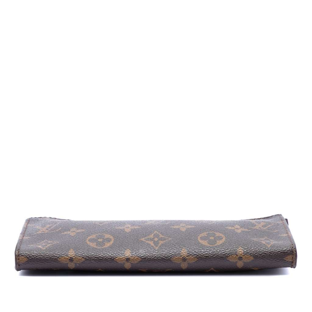 Louis Vuitton Monogram Bucket GM Pouch Brown Very good condition - Inside View
