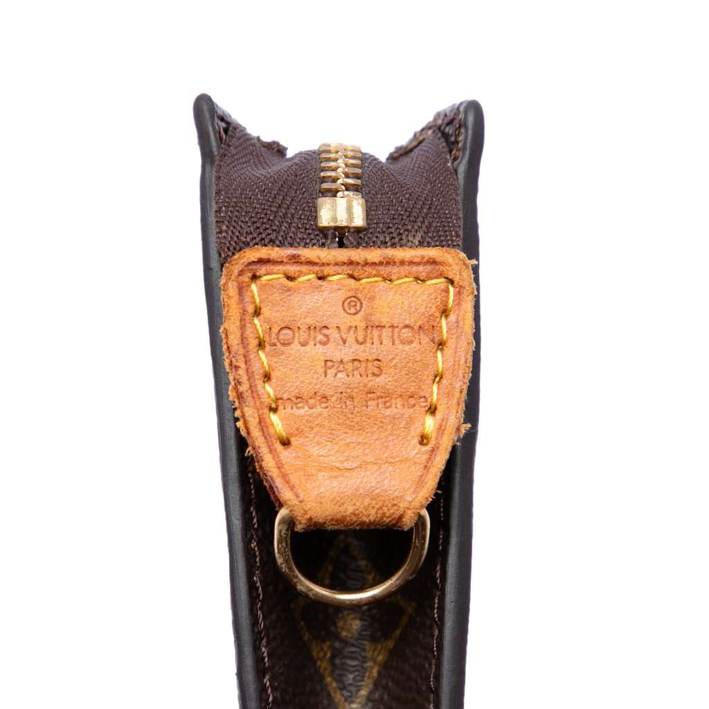 Louis Vuitton Monogram Bucket GM Pouch Brown Very good condition - Box View