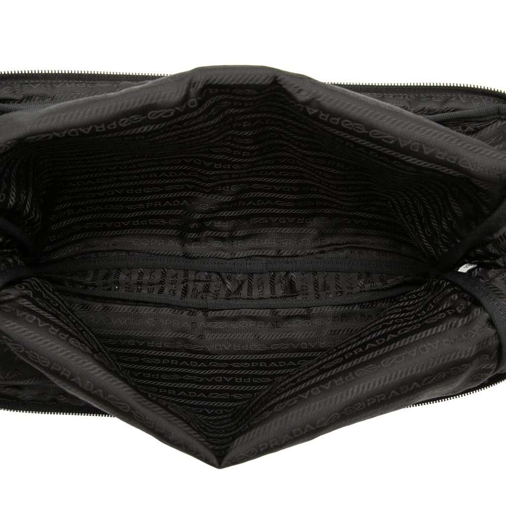 Prada Tessuto Laptop Case Black Very good - Model View