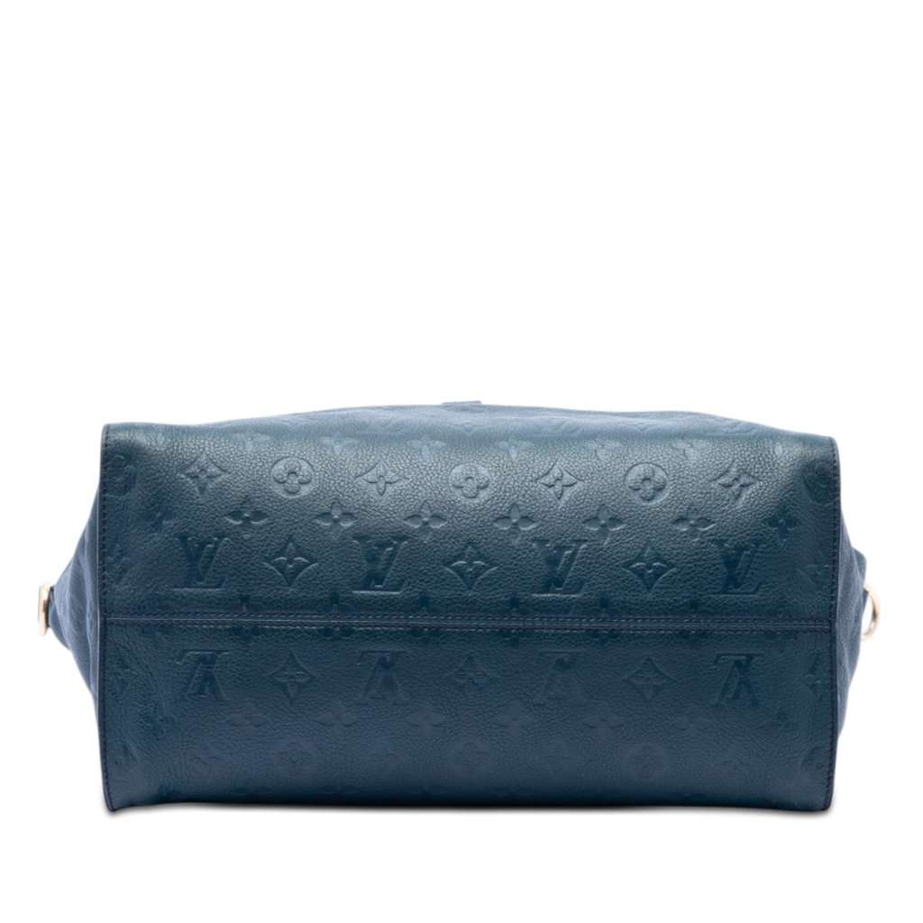 Louis Vuitton Monogram Empreinte Lumineuse PM Blue Leather Very good - Inside View