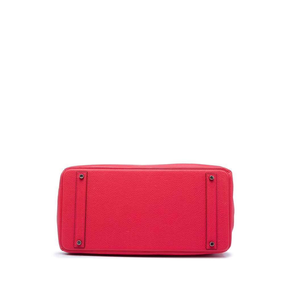 Hermès Togo Birkin Retourne 40 Red Leather Very good - Inside View