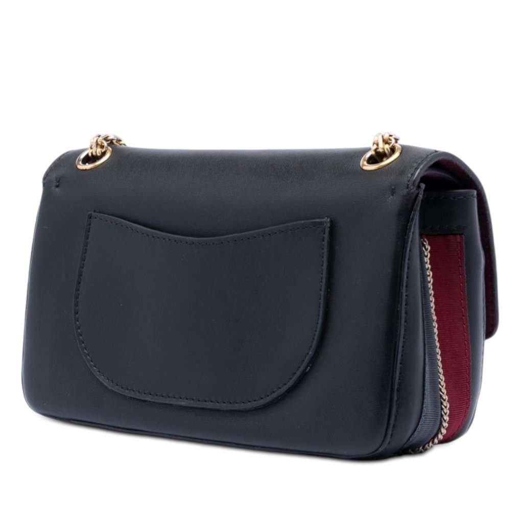 Chanel Calfskin Reissue 2.55 Medallion Nude Double Flap 225 Black Leather Very good condition - Back View