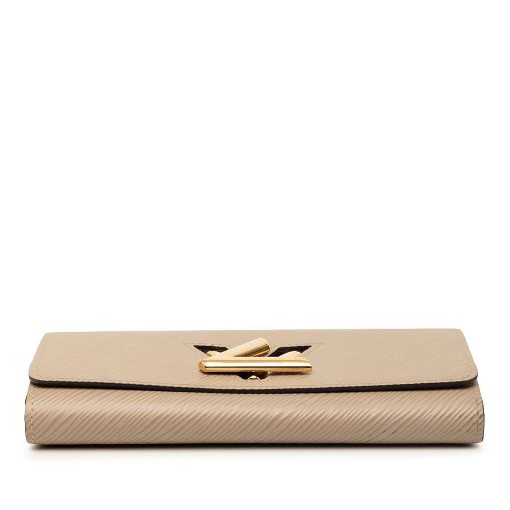 Louis Vuitton Epi Twist Long Wallet Beige Leather Very good - Inside View