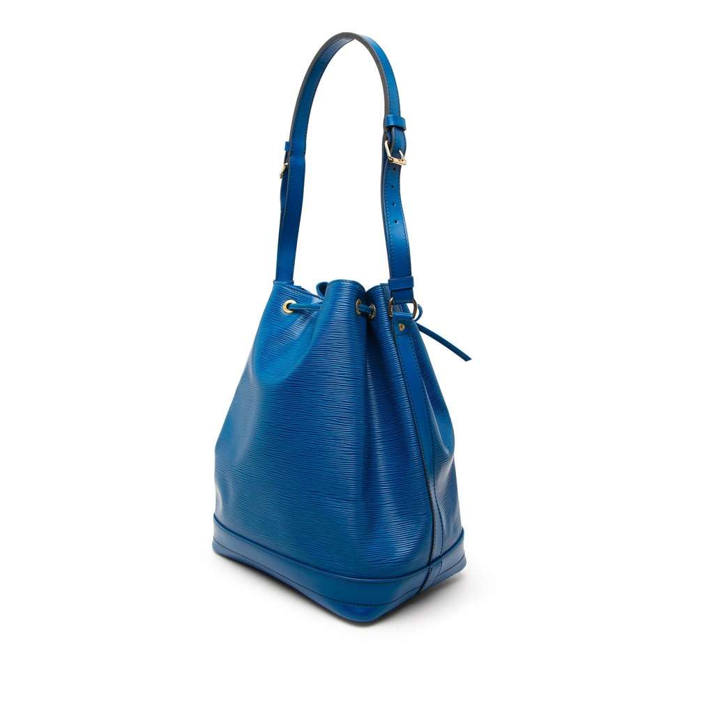 Louis Vuitton Epi Noe GM Blue Leather Very good condition - Back View