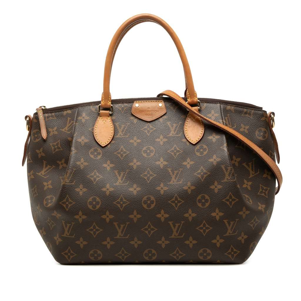 Louis Vuitton Monogram Turenne MM Brown Good - Front View