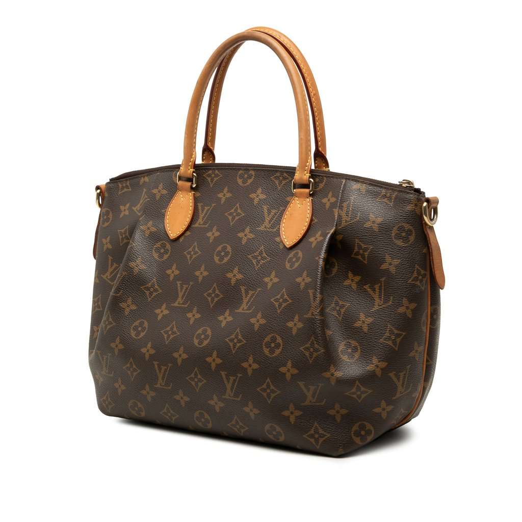 Louis Vuitton Monogram Turenne MM Brown Good - Back View