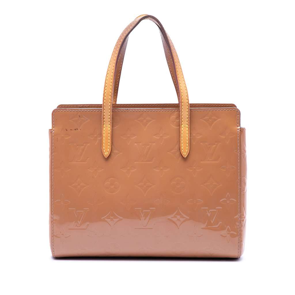 Louis Vuitton Monogram Vernis Catalina BB Brown Leather Very good condition - Front View