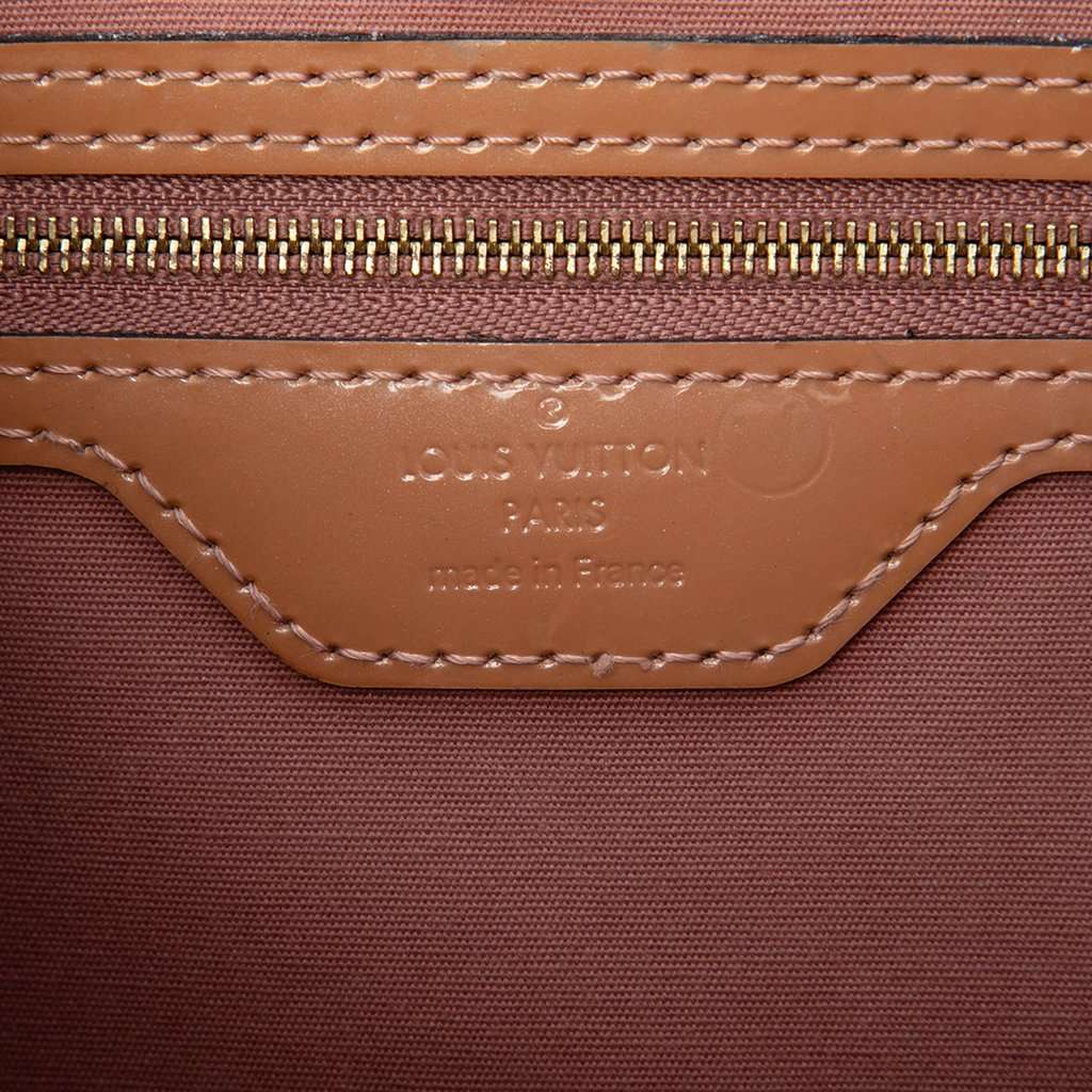 Louis Vuitton Monogram Vernis Catalina BB Brown Leather Very good condition - Box View