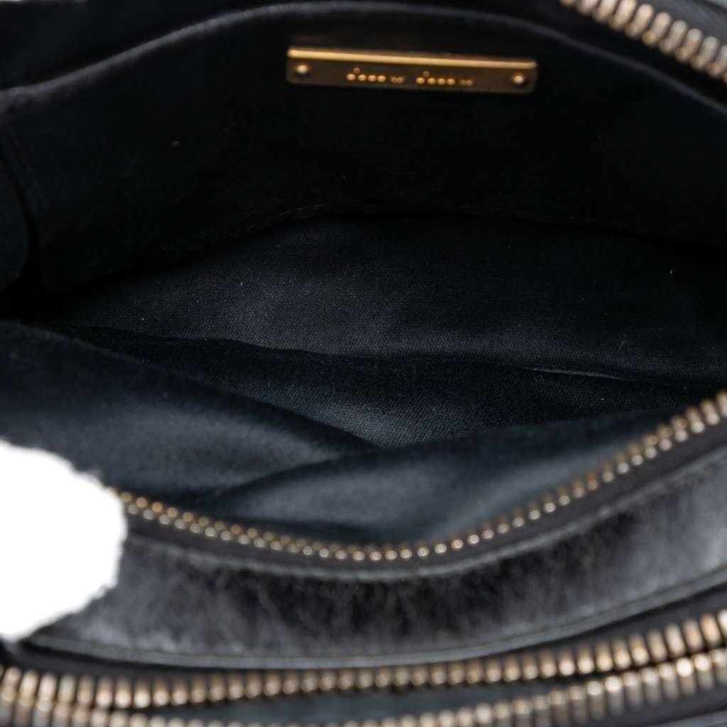 Miu Miu Matelasse Nappa Camera Crossbody Black Leather Very good - Model View