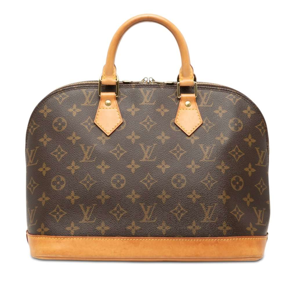 Louis Vuitton Monogram Alma PM Brown Very good condition - Front View