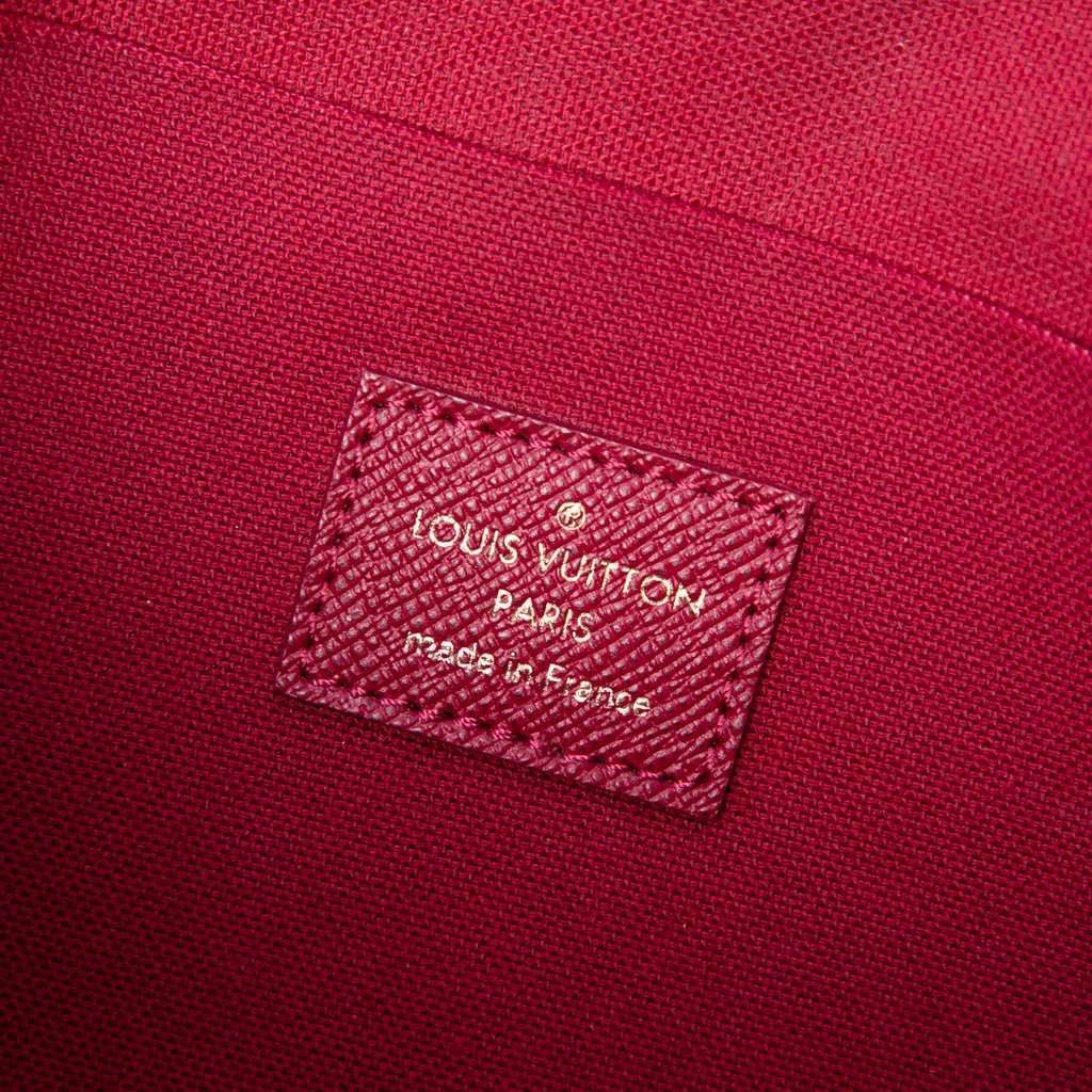 Louis Vuitton Monogram Pochette Felicie Brown Very good - Box View