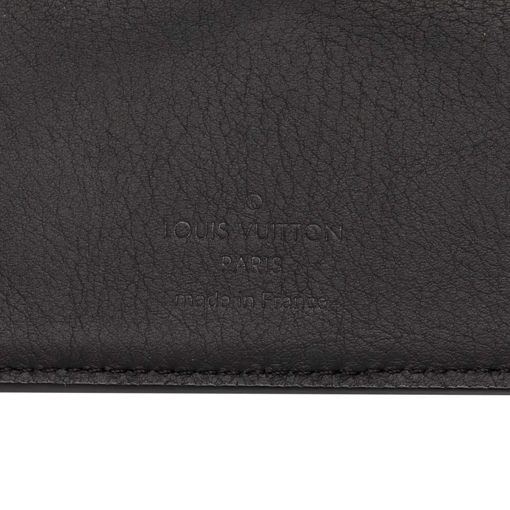 Louis Vuitton Monogram Spotlight Multiple Wallet Black Leather Very good condition - Box View