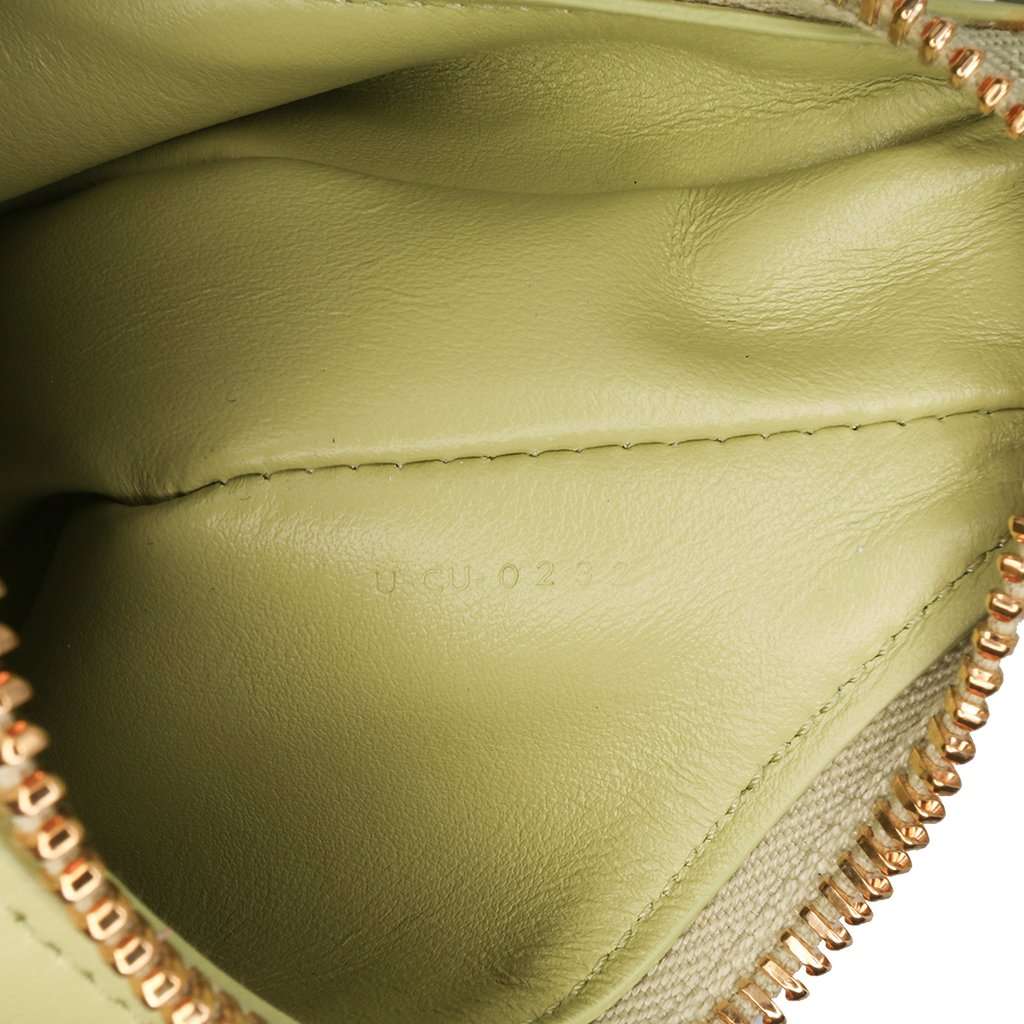 Celine Mini Smooth Calfskin Ava Shoulder Bag Green Leather Very good - Box View