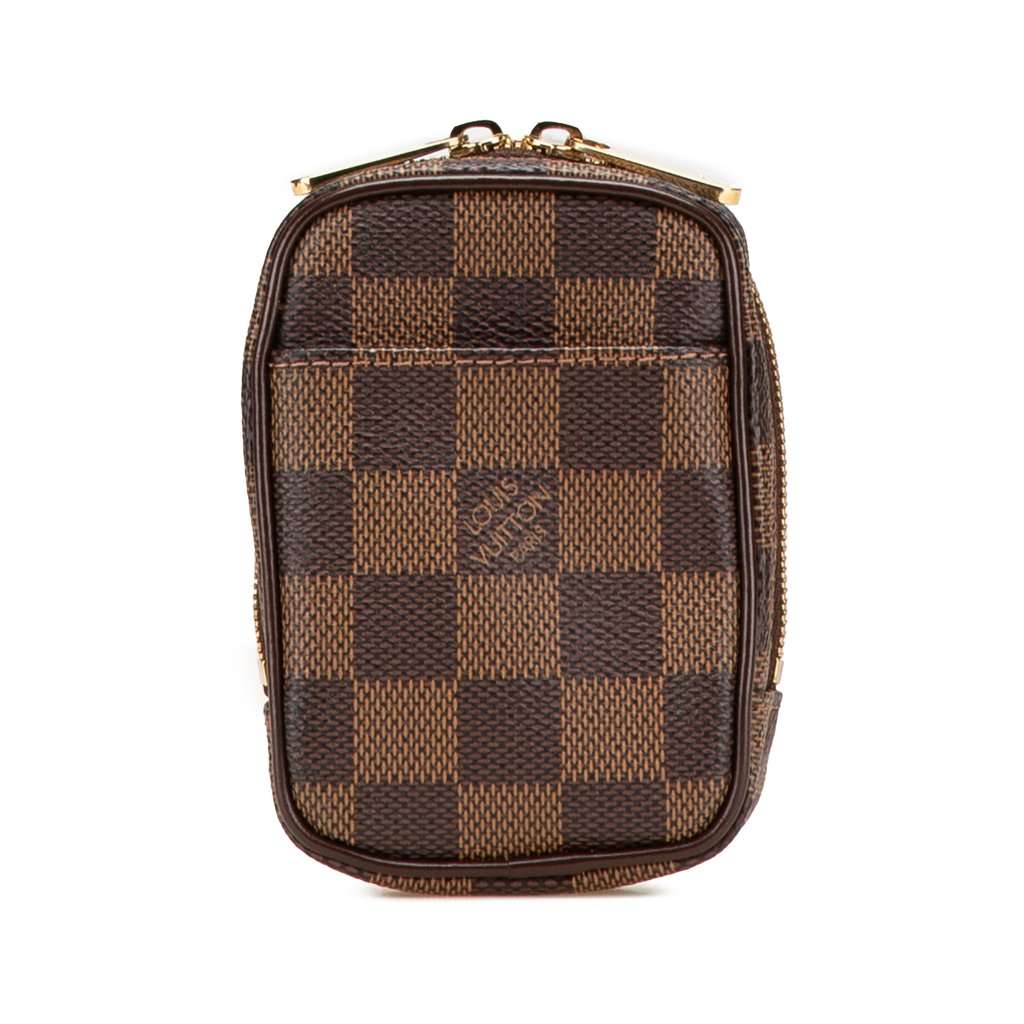 Louis Vuitton Damier Ebene Etui Okapi PM Brown Canvas Very good - Front View