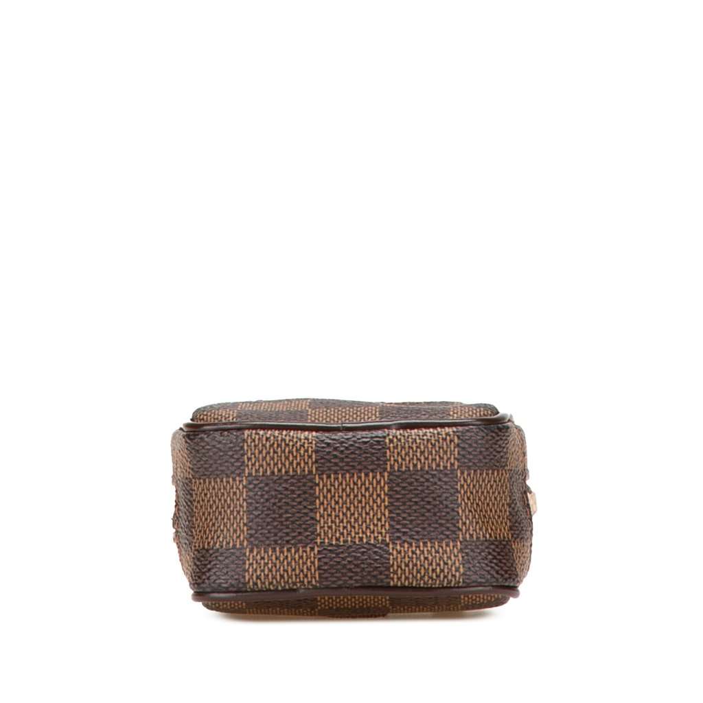 Louis Vuitton Damier Ebene Etui Okapi PM Brown Canvas Very good - Inside View
