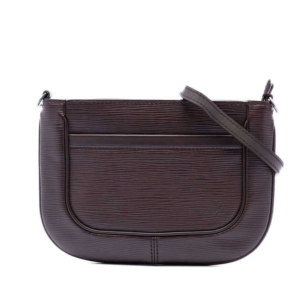 Louis Vuitton Epi Sarvanga Brown Leather Very good - Front View