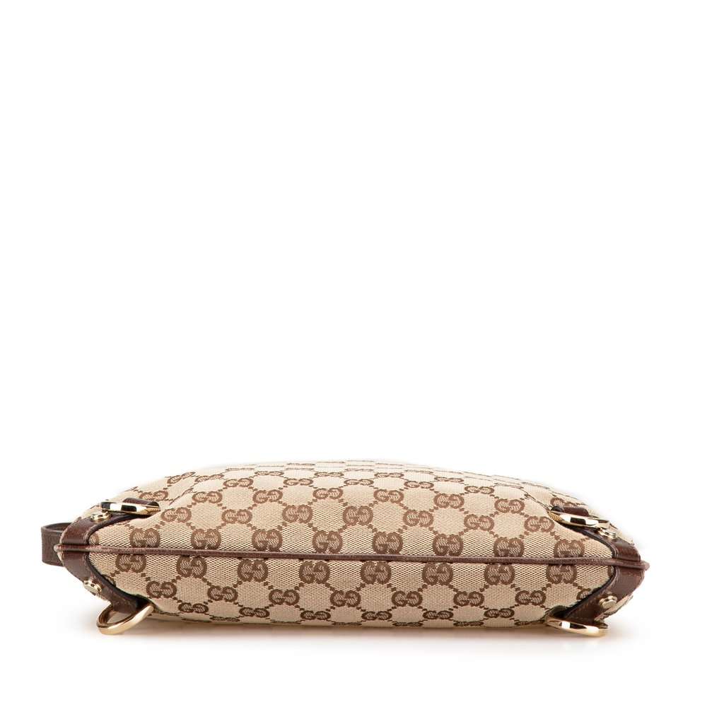 Gucci GG Canvas Abbey D Ring Crossbody Beige Very good condition - Inside View