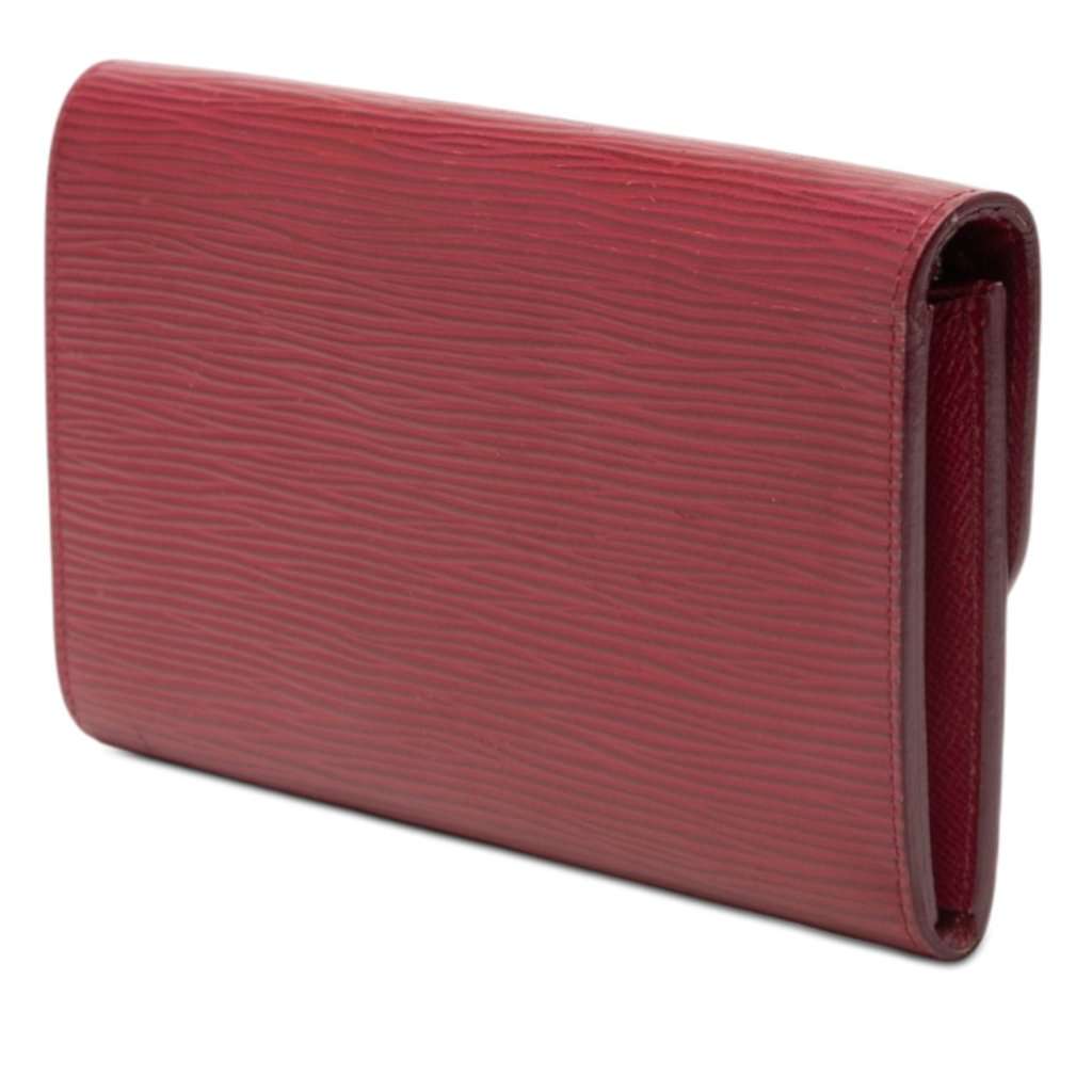 Louis Vuitton Epi Emilie Wallet Pink Leather Very good condition - Back View
