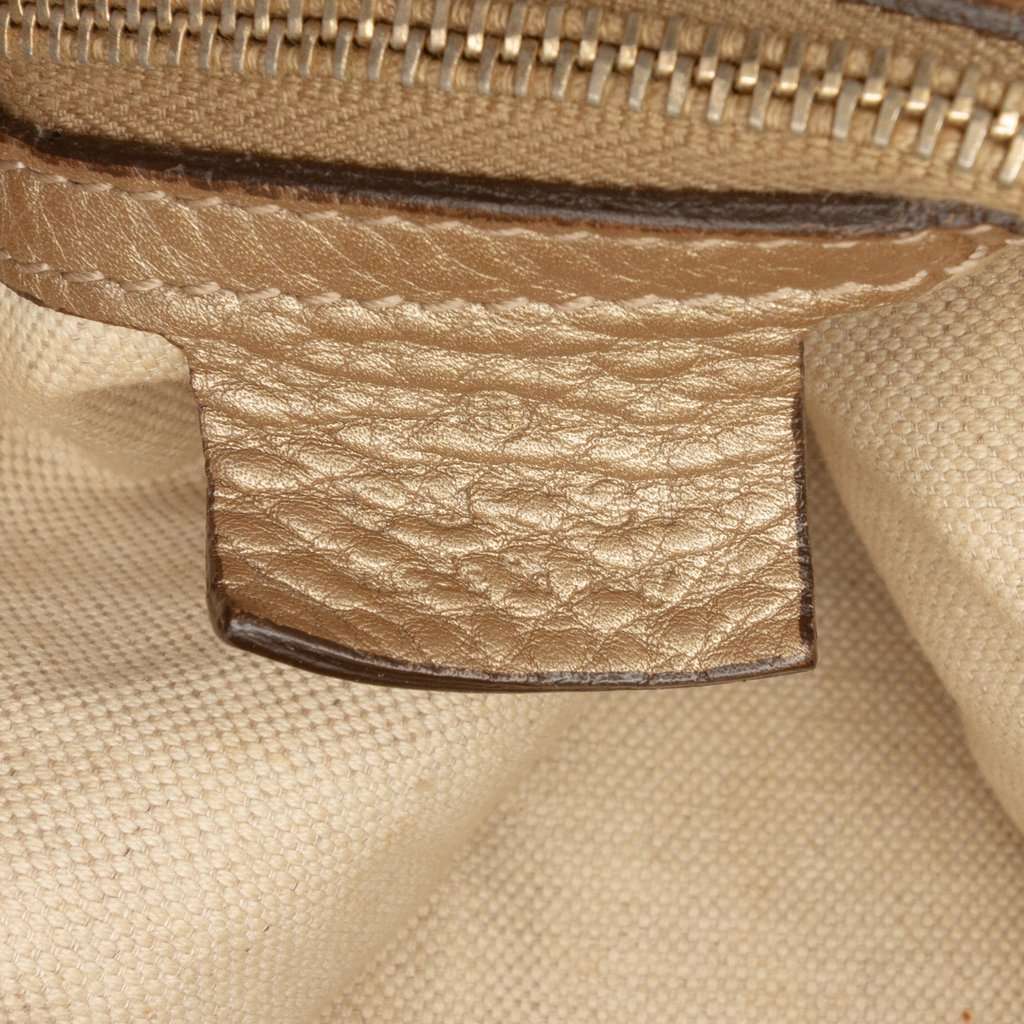Gucci GG Canvas Bella Convertible Tote Beige Very good condition - Box View