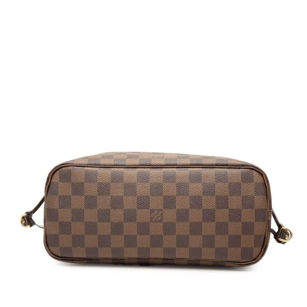 Louis Vuitton Damier Ebene Neverfull PM Brown Very good - Inside View