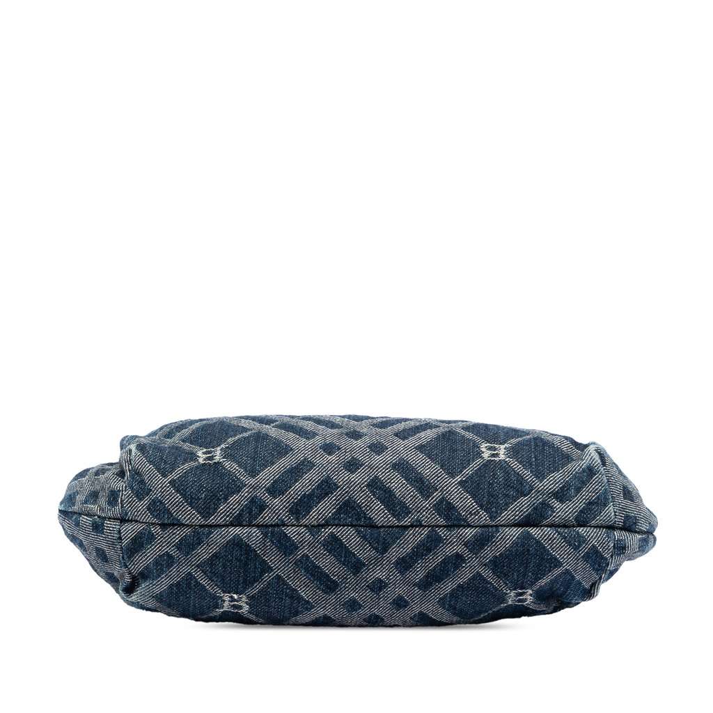 Burberry Nova Check Denim Handbag Blue Very good condition - Inside View
