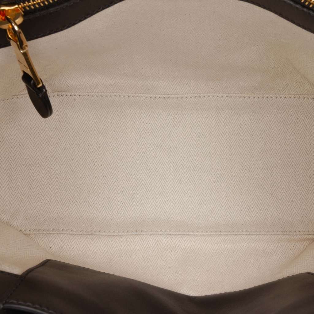 Miu Miu Softy Calfskin Embossed Logo Shoulder Bag Black Leather Very good condition - Model View