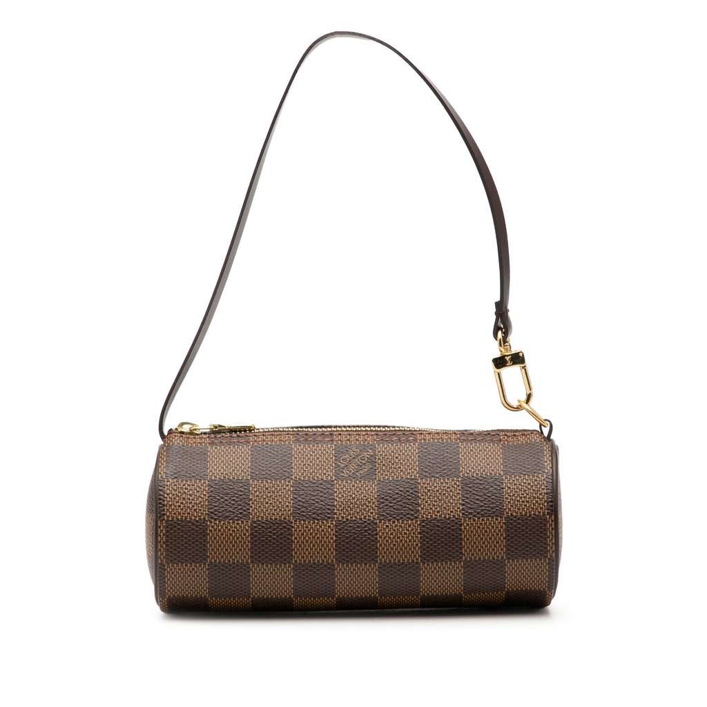 Louis Vuitton Damier Ebene Papillon Pochette Brown Very good - Front View