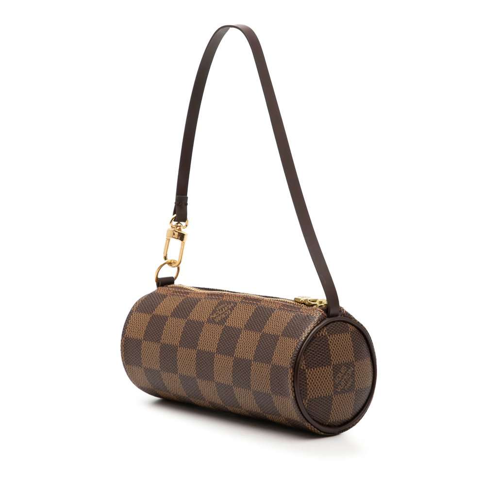 Louis Vuitton Damier Ebene Papillon Pochette Brown Very good - Back View