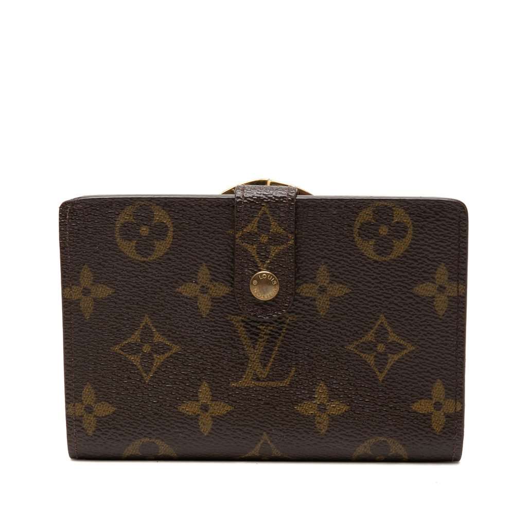 Louis Vuitton Monogram Porte Monnaie Billets Viennois Brown Very good condition - Front View