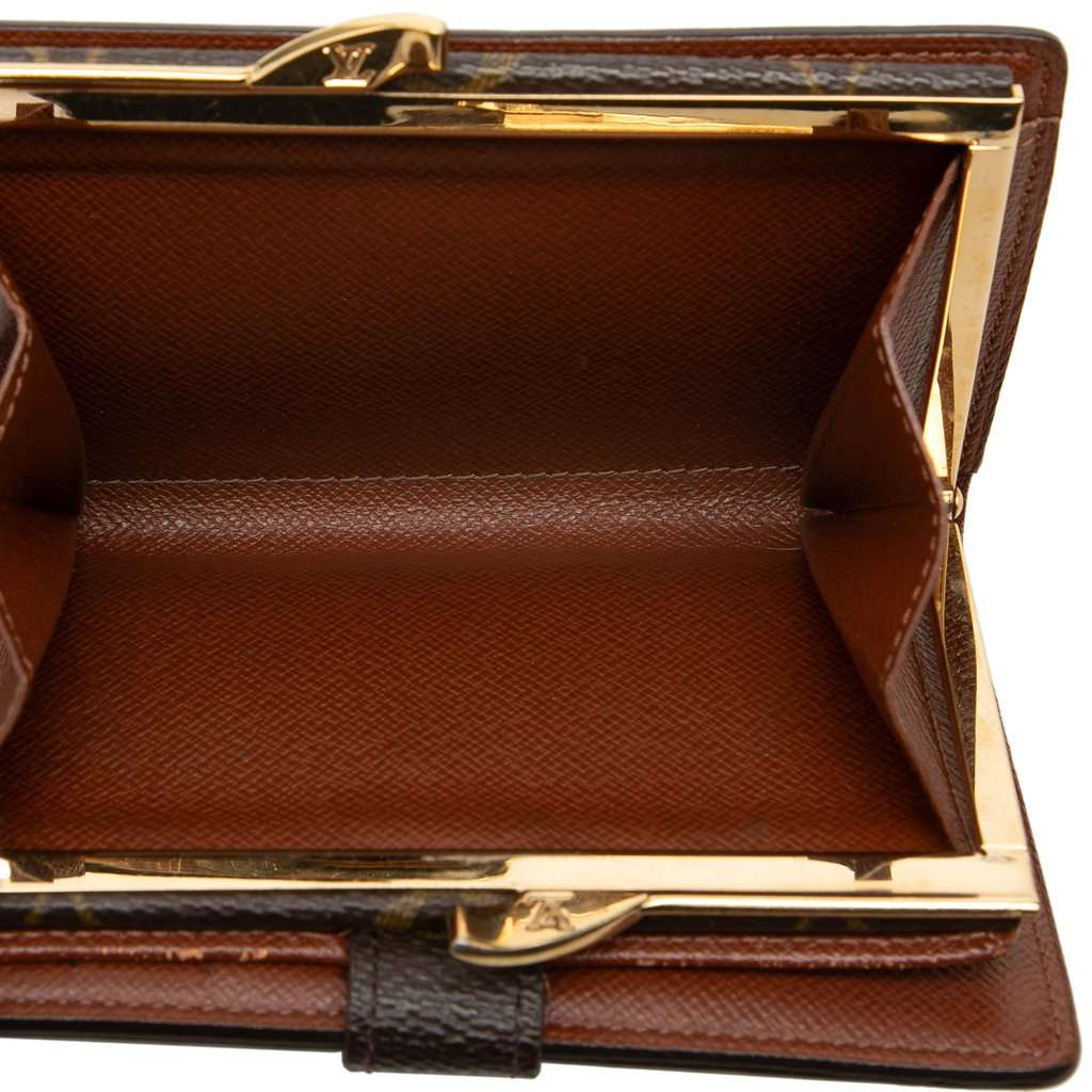Louis Vuitton Monogram Porte Monnaie Billets Viennois Brown Very good condition - Model View