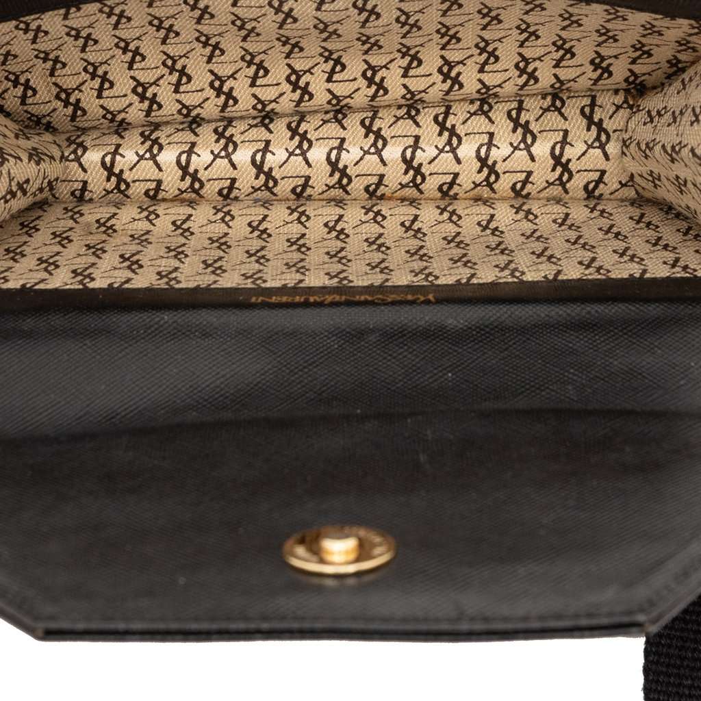 Saint Laurent Studded Leather Belt Bag Black Leather Very good condition - Model View