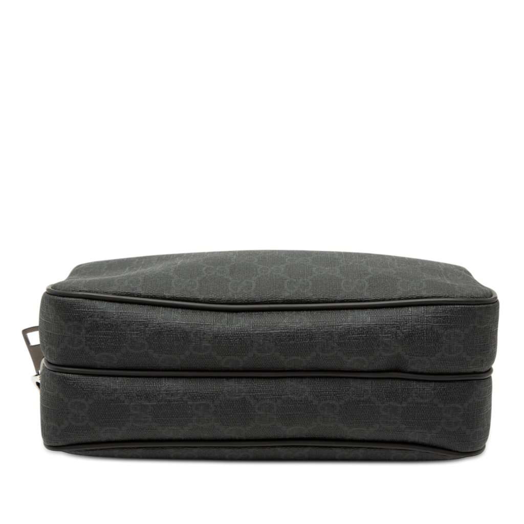 Gucci GG Supreme Clutch Black Very good condition - Inside View